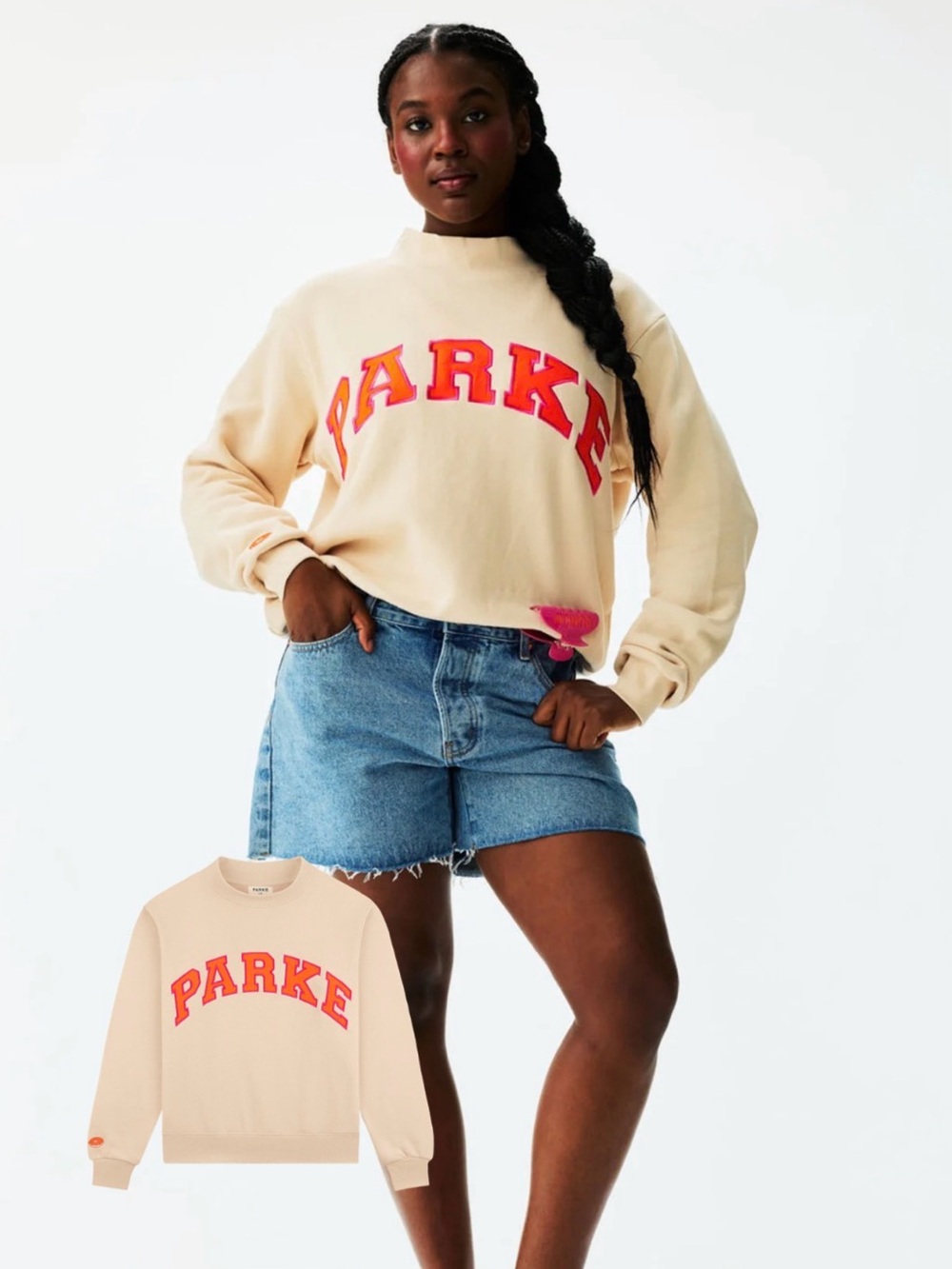 Parke x Dunkin' Varsity Mockneck Latte